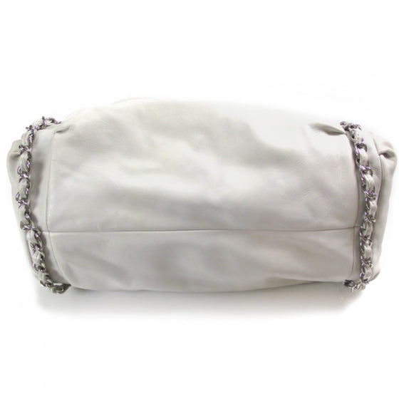 Chanel Lambskin Sharpei Large Bag Gray 5 of 14