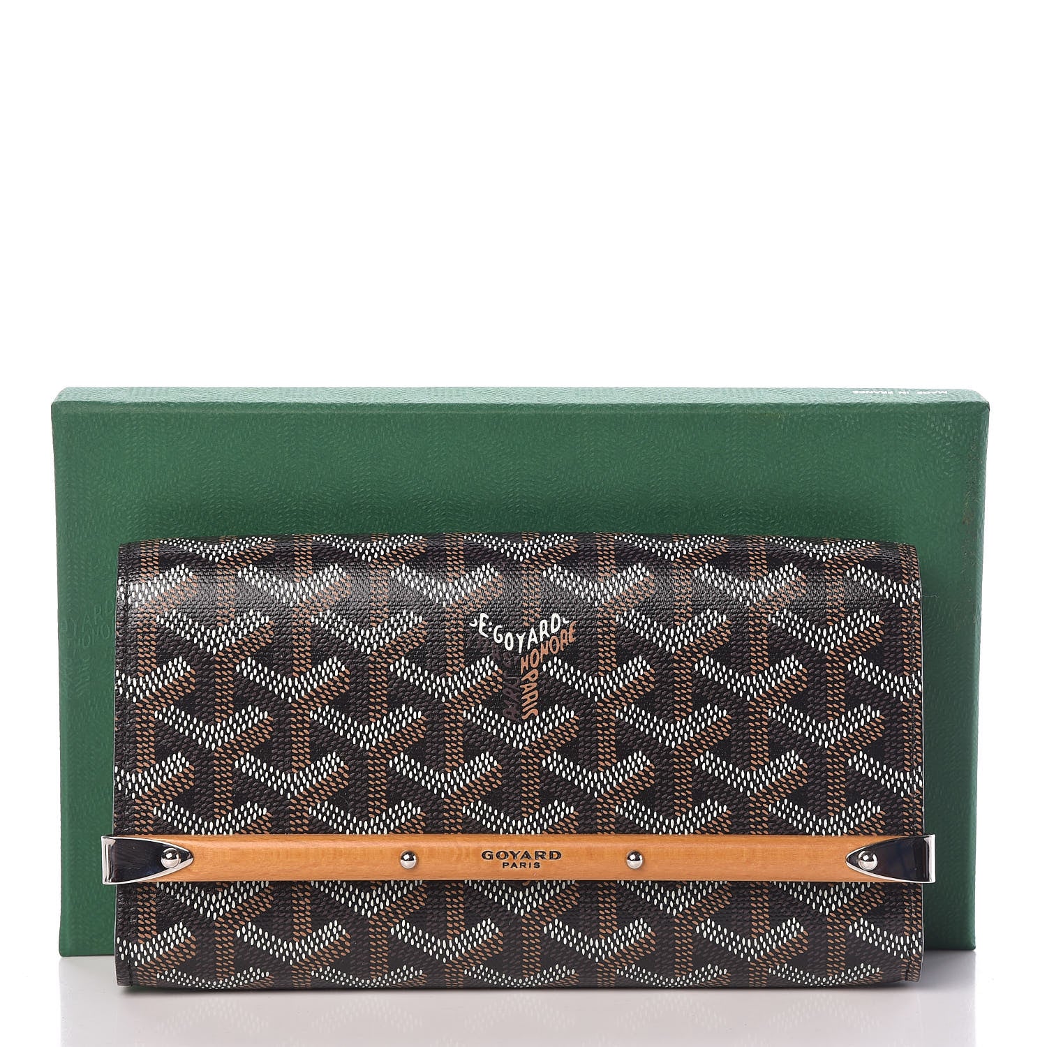 Goyard Goyardine Monte Carlo Mini Phone Case Black 9 of 9