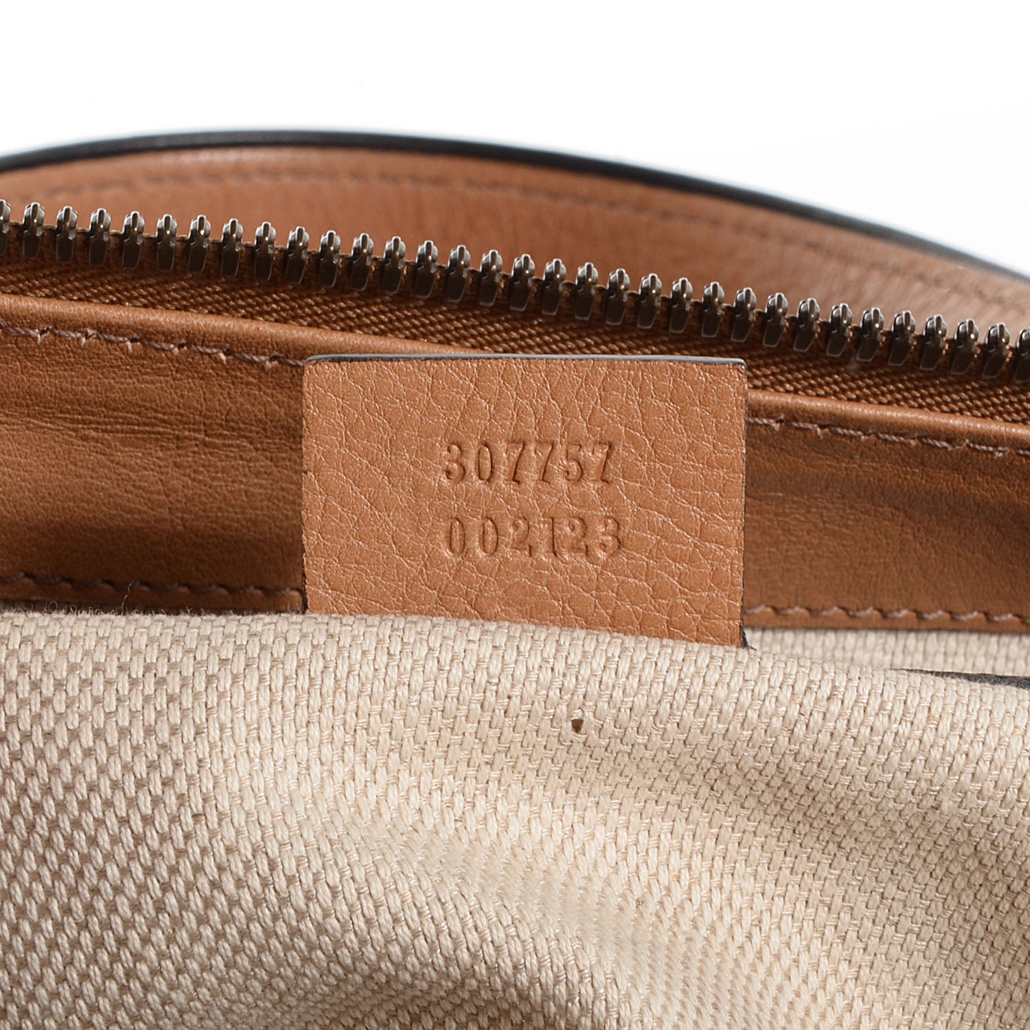 Gucci GG Canvas Monogram Large Rania Top Handle Bag New Sand 7 of 8