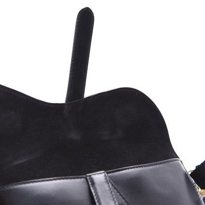 Christian Dior Calfskin Saddle Belt Bag Black 5 of 11