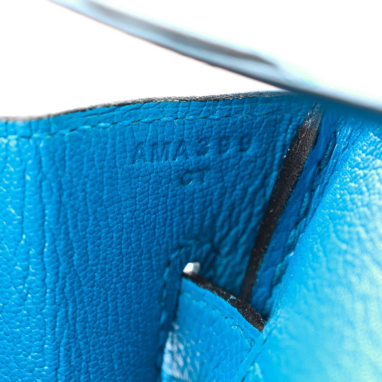 Hermes Epsom BIRKIN 30 Bleu Zanzibar 7 of 11