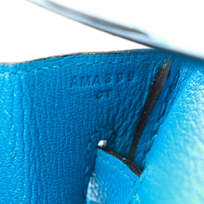 Hermes Epsom BIRKIN 30 Bleu Zanzibar 7 of 11