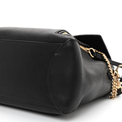 Chloe Calfskin Medium Faye Day Shoulder Bag Black 10 of 11