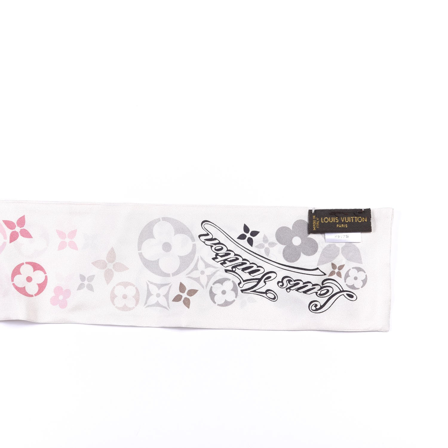 Louis Vuitton Silk Sweet Flower Bandeau Pink 3 of 3