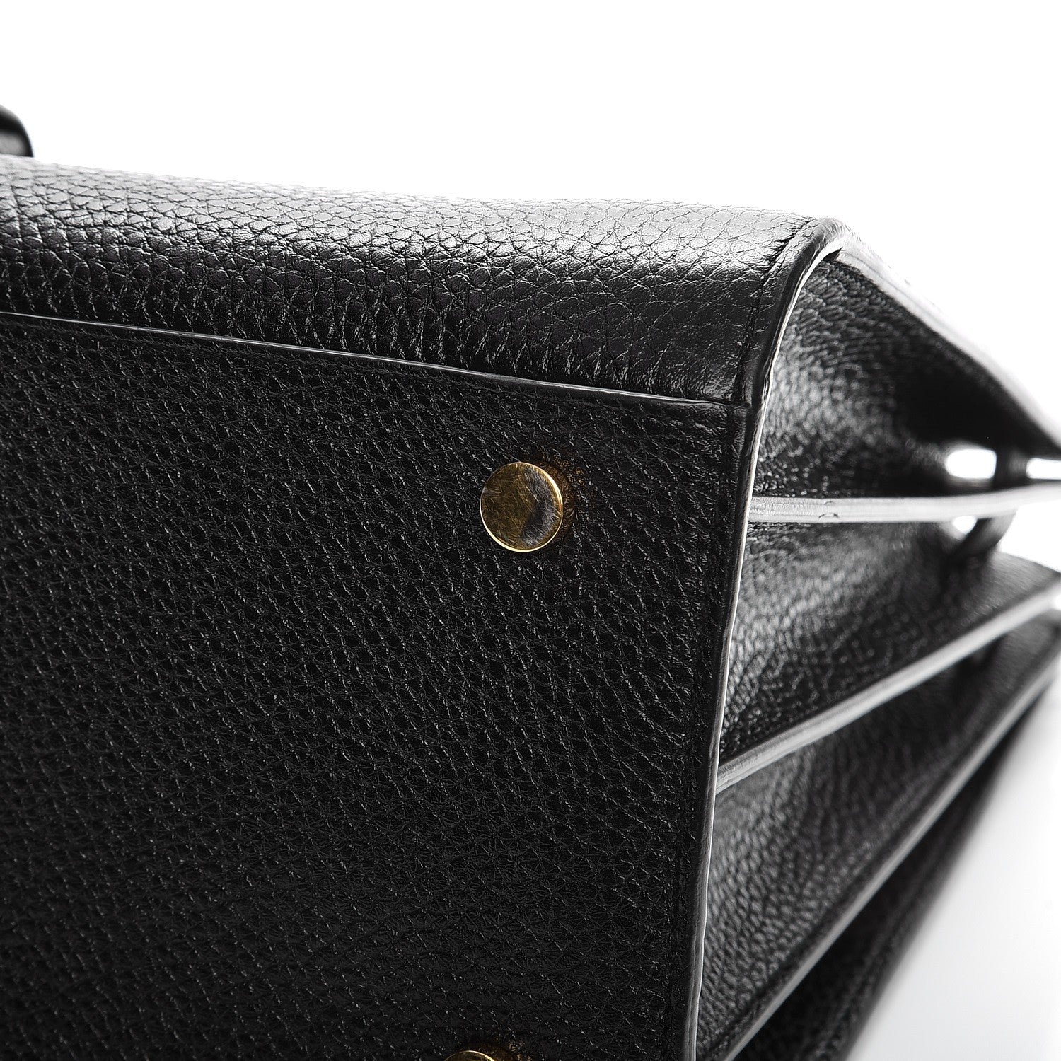 Saint Laurent Grained Calfskin Small Sac De Jour Black 12 of 13