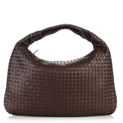 Bottega Veneta Nappa Intrecciato Large Veneta Hobo Ebano 1 of 8