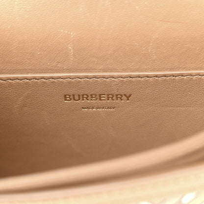 Burberry Calfskin Monogram Mini TB Bag Brown 6 of 14
