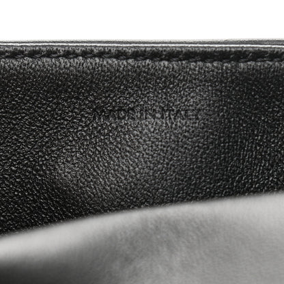 Celine Smooth Calfskin Triangle Crossbody Bag Black 7 of 11