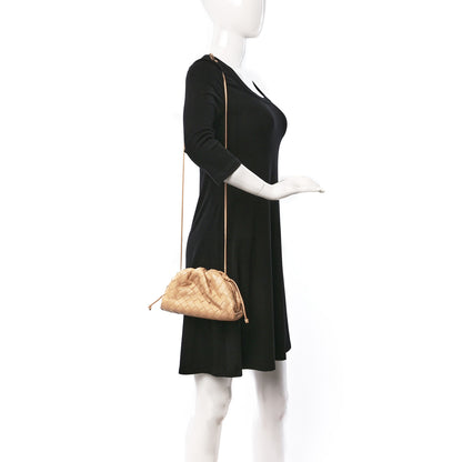 Bottega Veneta Nappa Intrecciato The Mini Pouch Almond 2 of 10