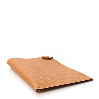 Hermes Epsom Tarmac PM Passport Holder Sesame 4 of 9