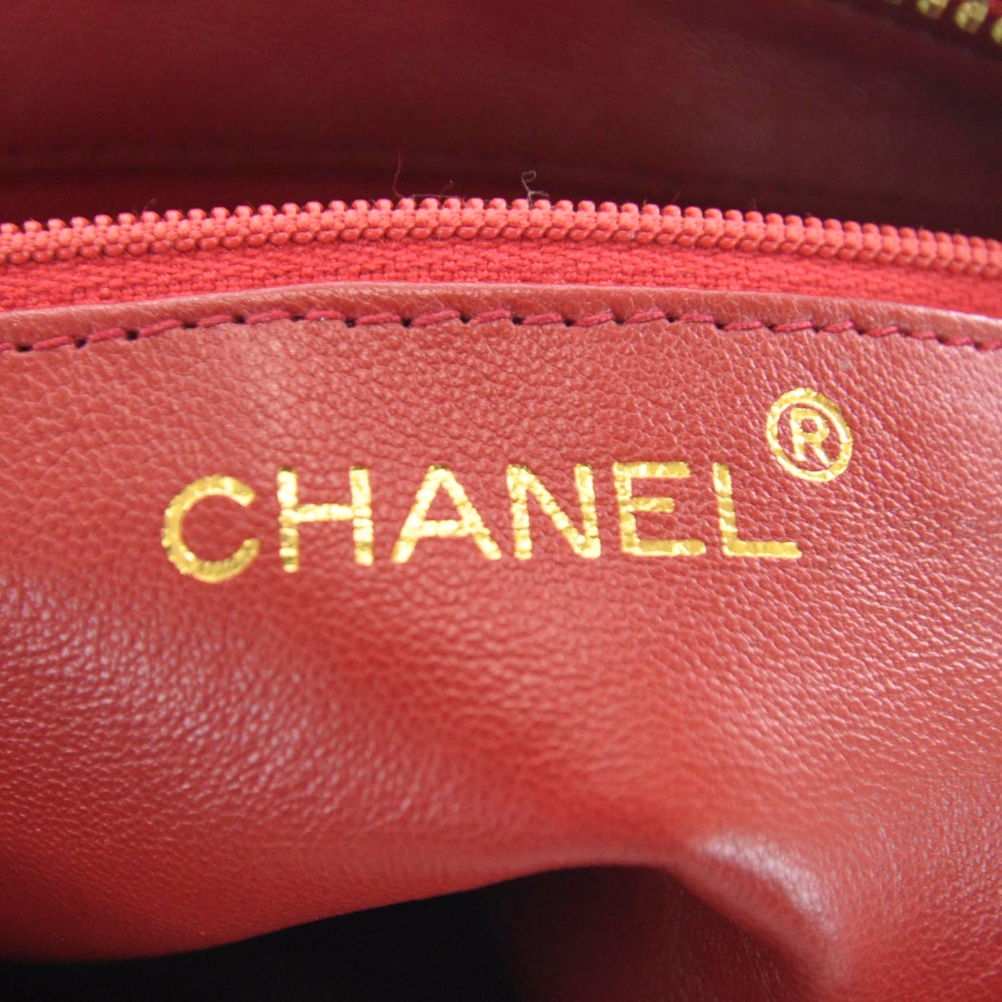 Lambskin Tassel Camera Case Red