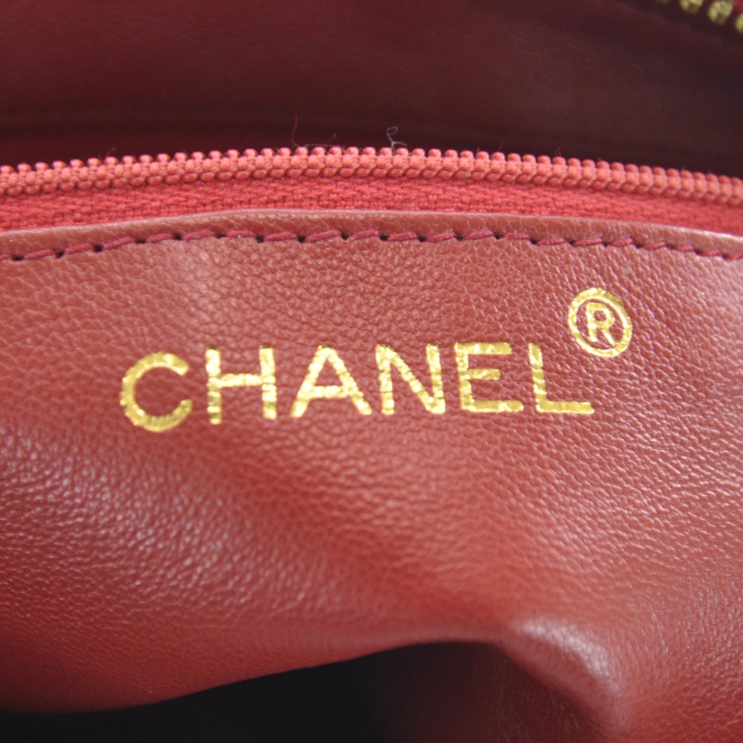 Chanel Lambskin Tassel Camera Case Red 9 of 11
