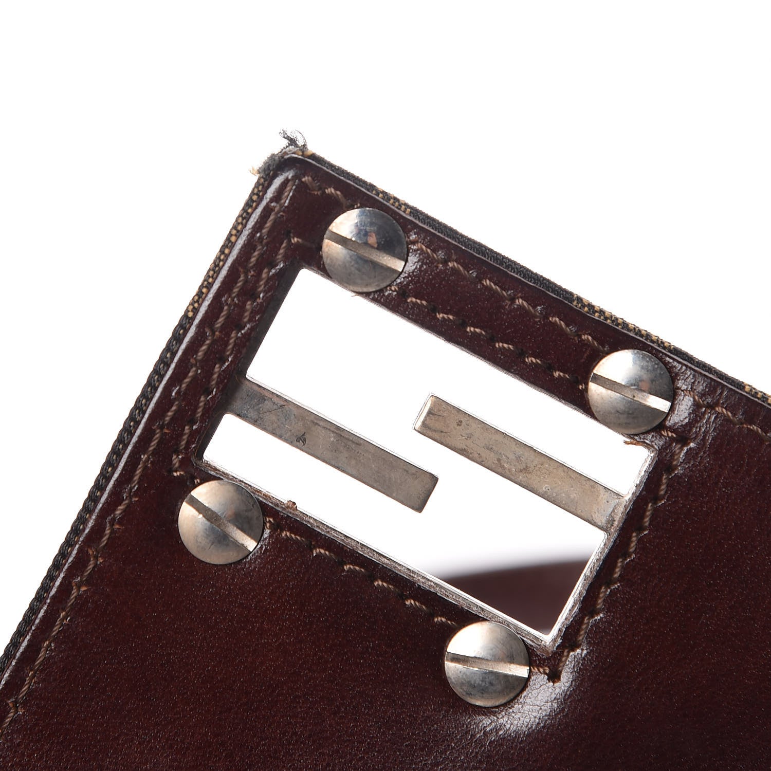 Fendi Zucca Shoulder Bag Tobacco 13 of 20