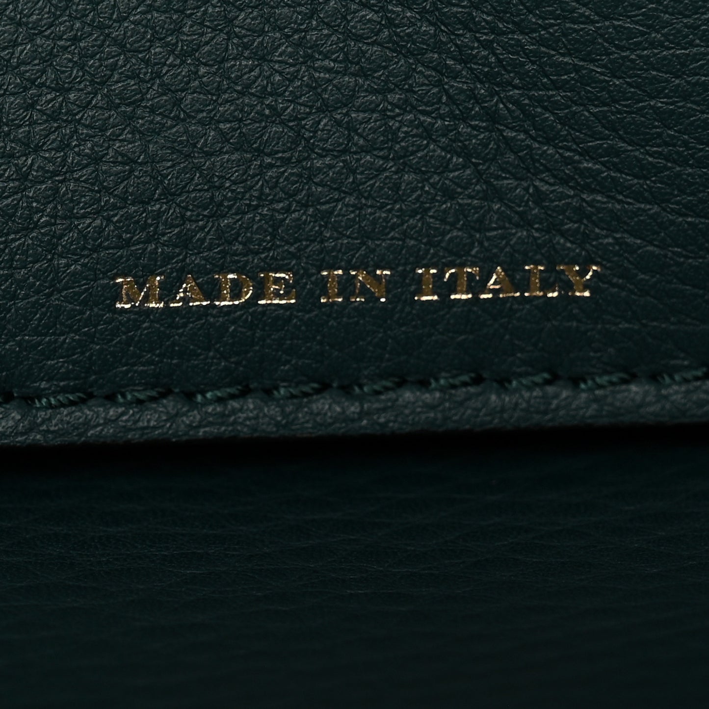 Soft Grain Calfskin Small Belt Bag Dark Cyan