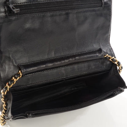 Chanel Caviar Timeless CC Wallet on Chain WOC Black 9 of 10