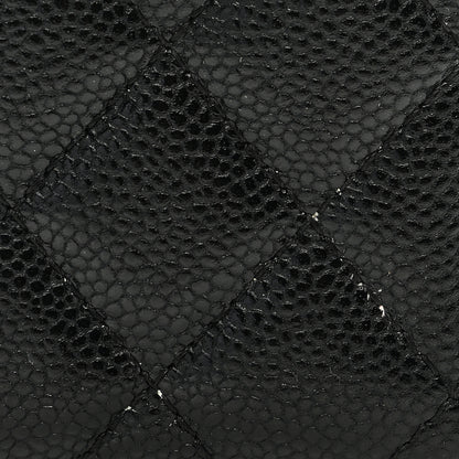 Chanel Caviar Quilted Zip Card Holder Black 8 of 8