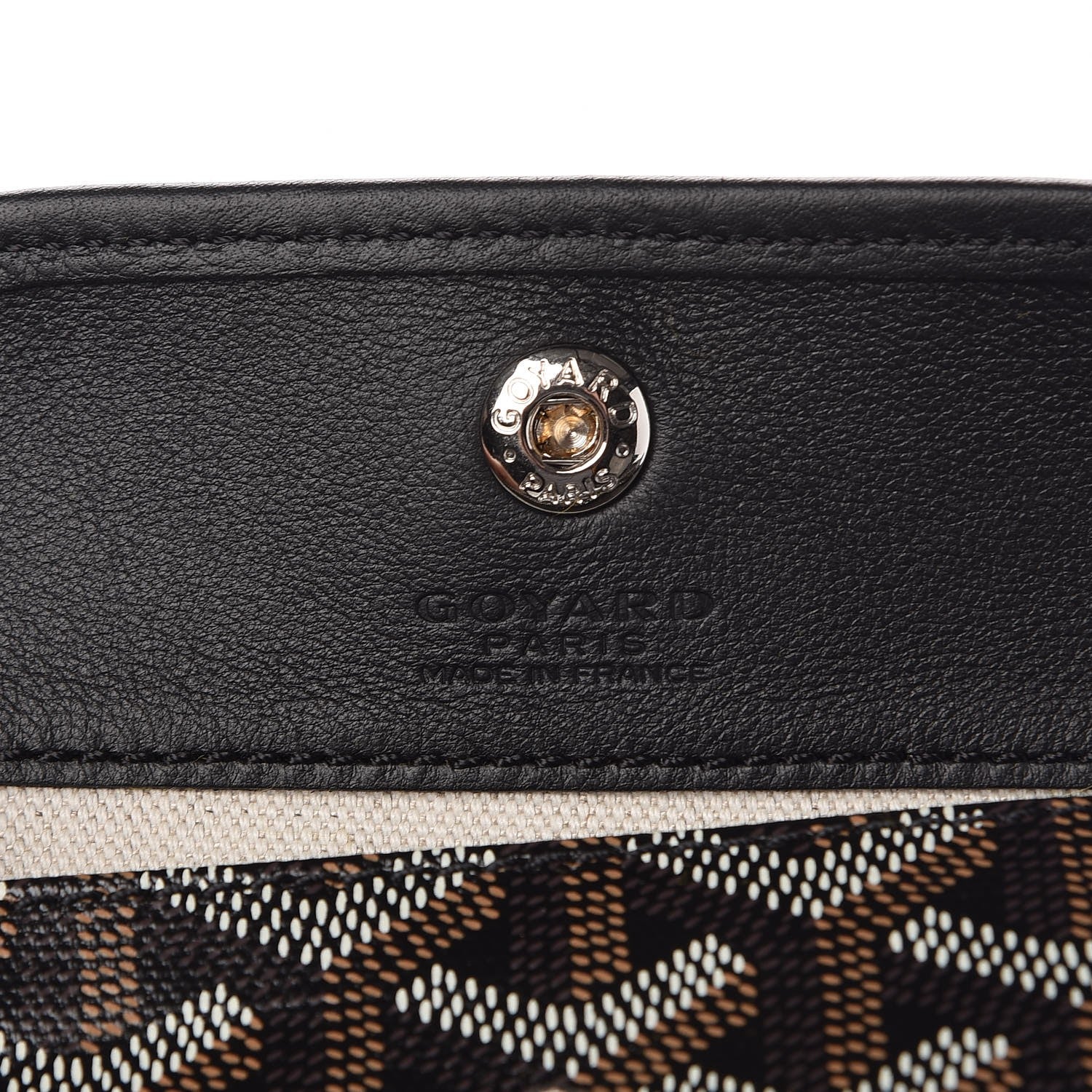 Goyard Goyardine Reversible Mini Anjou Black 8 of 9