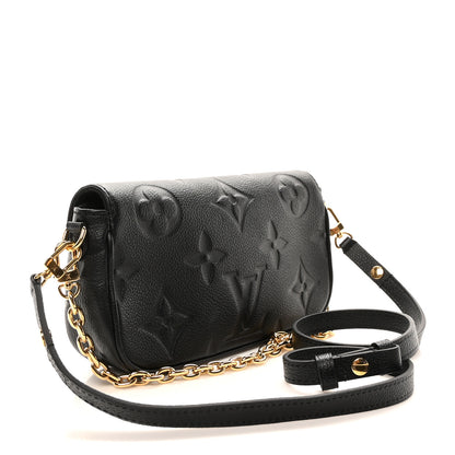 Louis Vuitton Empreinte Monogram Giant Ivy Wallet On Chain Black 3 of 9