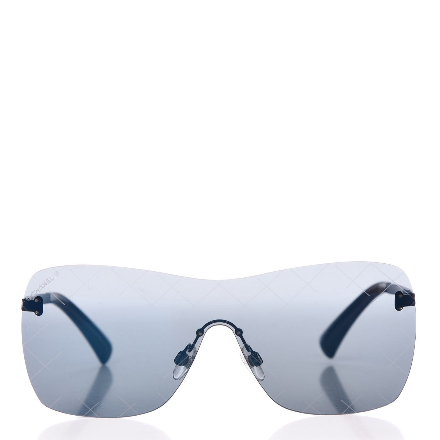 Shield Runway Sunglasses 4215 Metallic Blue