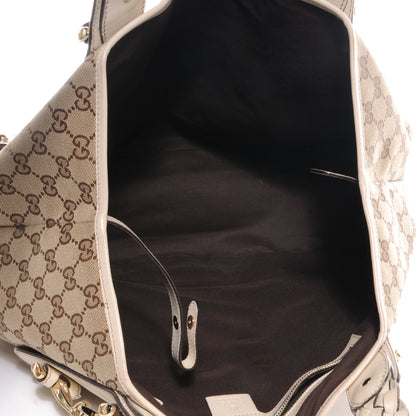 Gucci Monogram Medium Pelham Shoulder Bag Off White 5 of 7