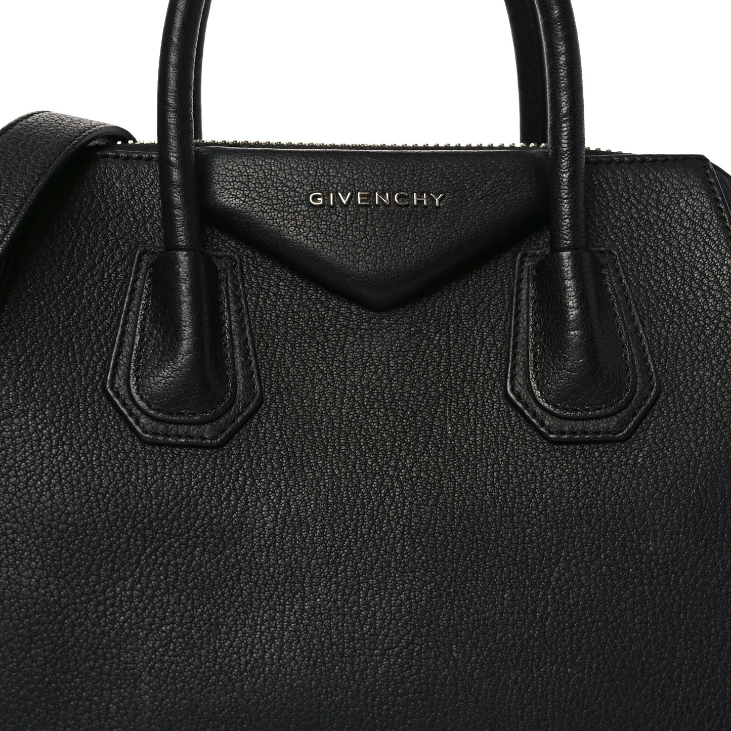 Sugar Goatskin Small Antigona Black