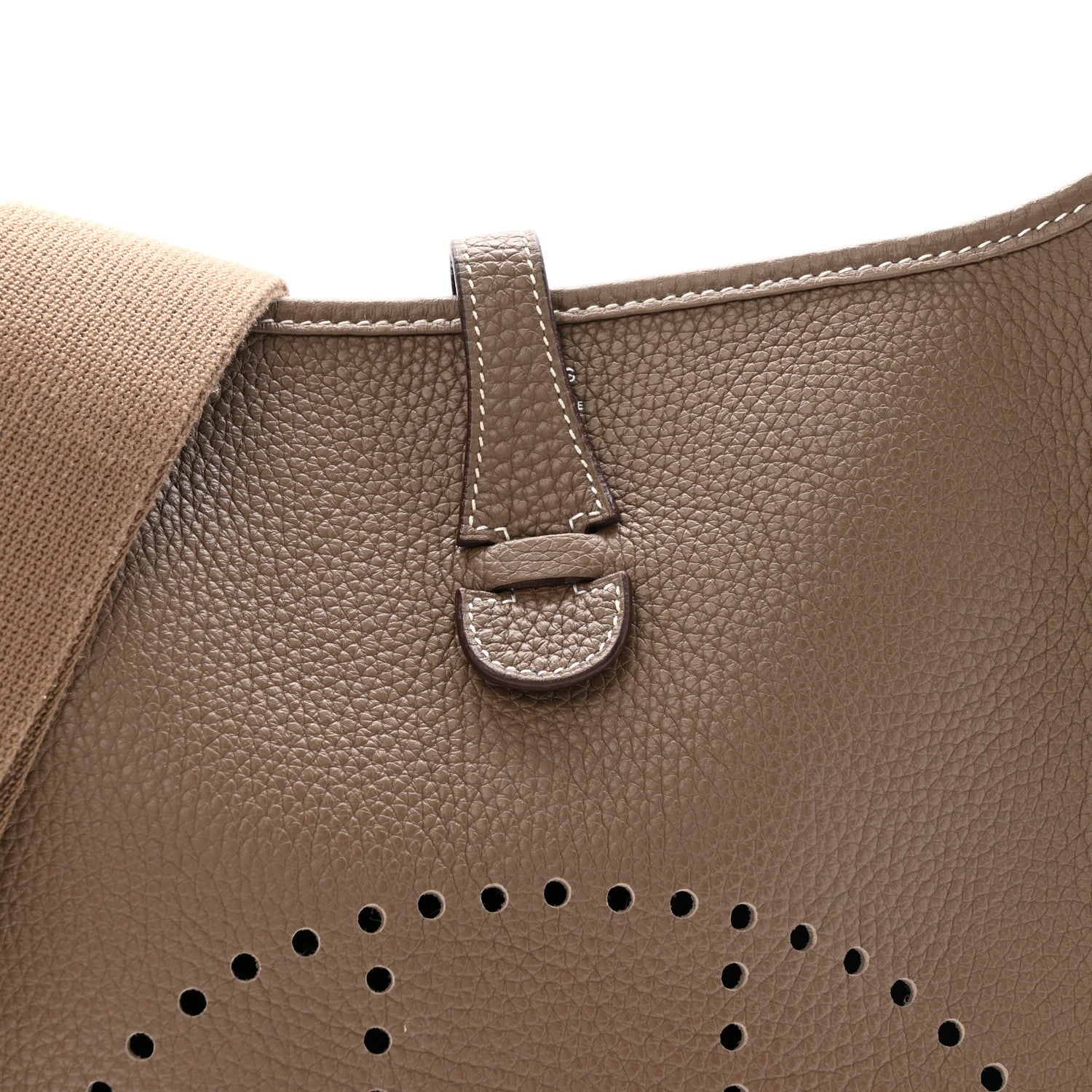 Hermes Taurillon Clemence EVELYNE III PM Etoupe 1795701 – FASHIONPHILE