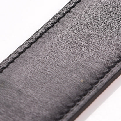 Hermes Box Togo 32mm Belt Strap 100 Black Orange 6 of 11