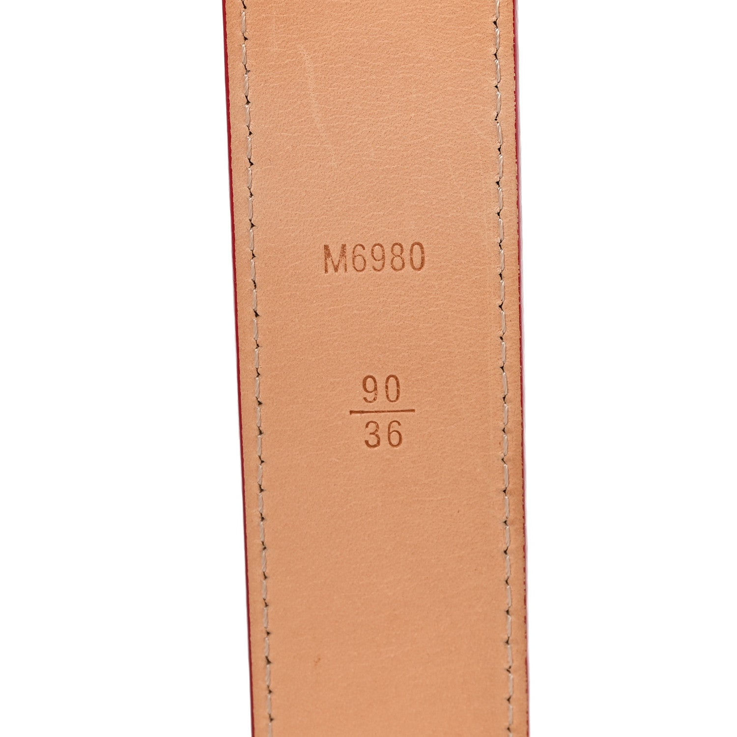 Louis Vuitton Vernis Ceinture 30mm Belt 90 36 Rouge 1859703
