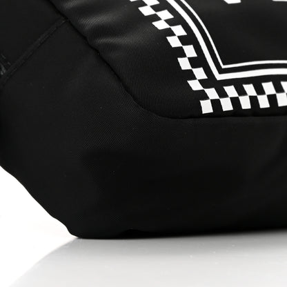Versace Nylon Logo Two Tone Belt Bag Black 9 of 11