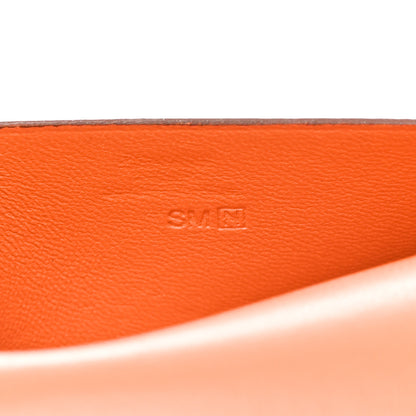 Hermes Epsom M2 Magellan Passport Holder Orange 7 of 7