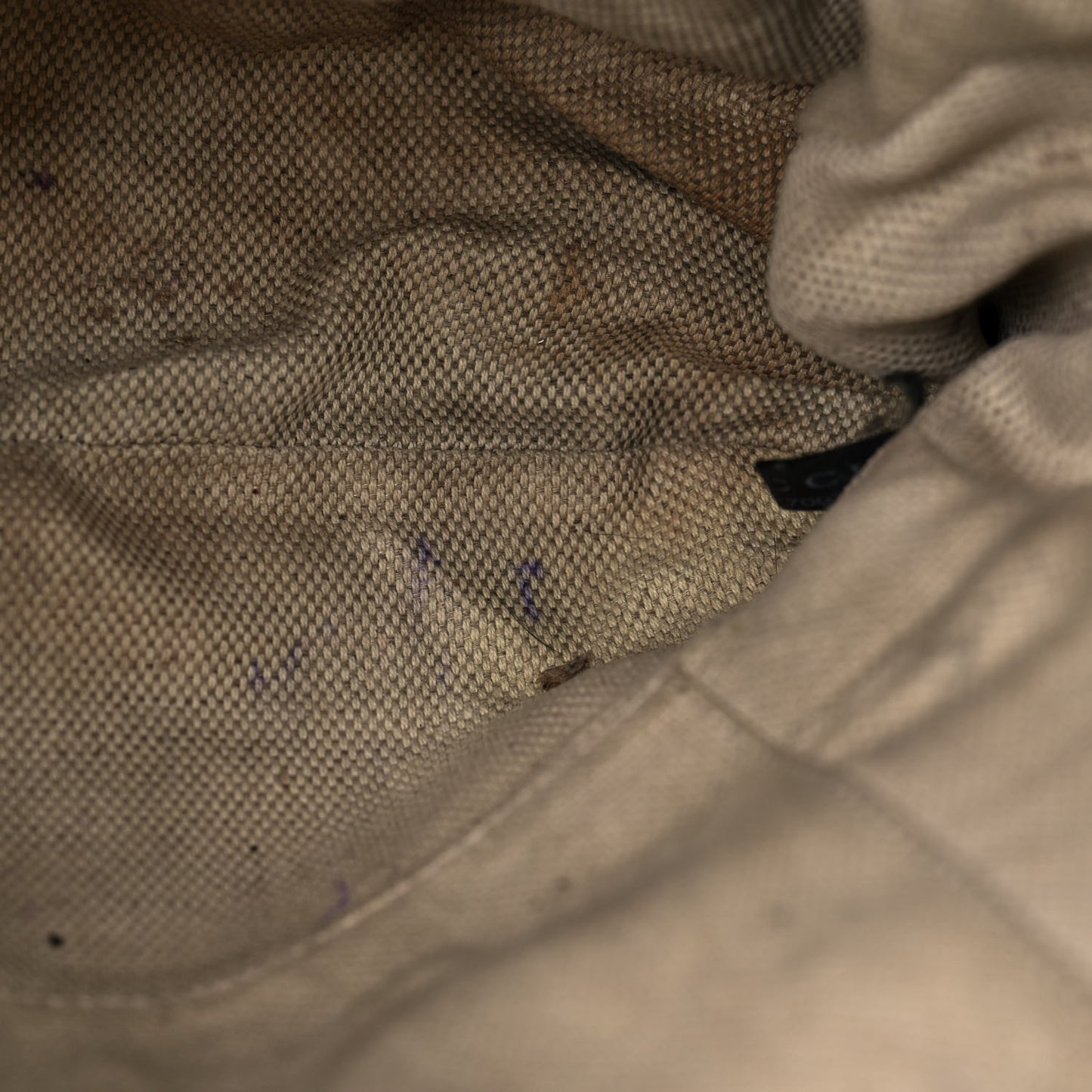 Pebbled Calfskin Soho Chain Backpack Black