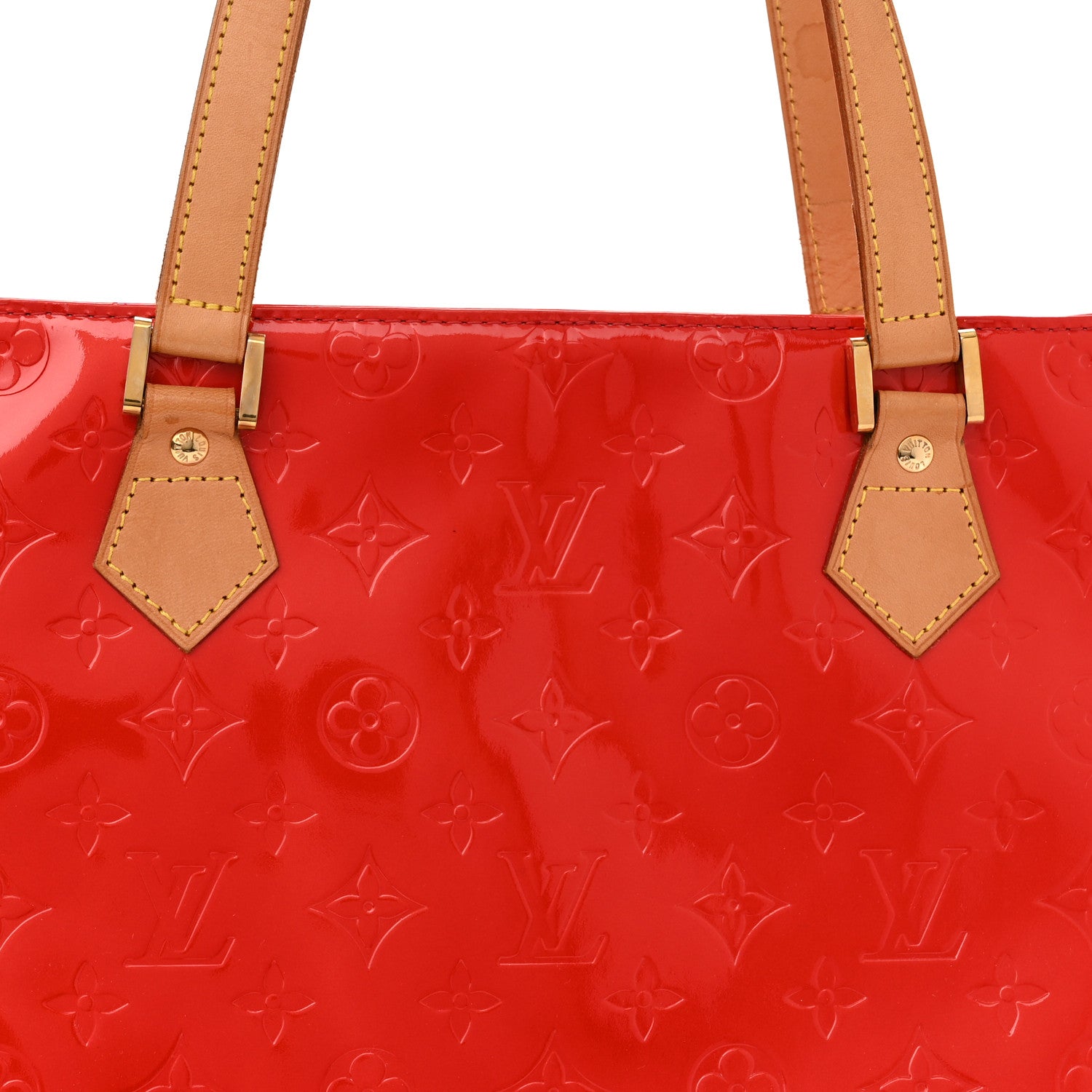 Louis Vuitton Vernis Houston Red 7 of 11