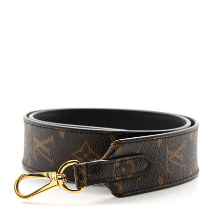 Louis Vuitton Monogram Bandouliere Shoulder Strap Black 1 of 6