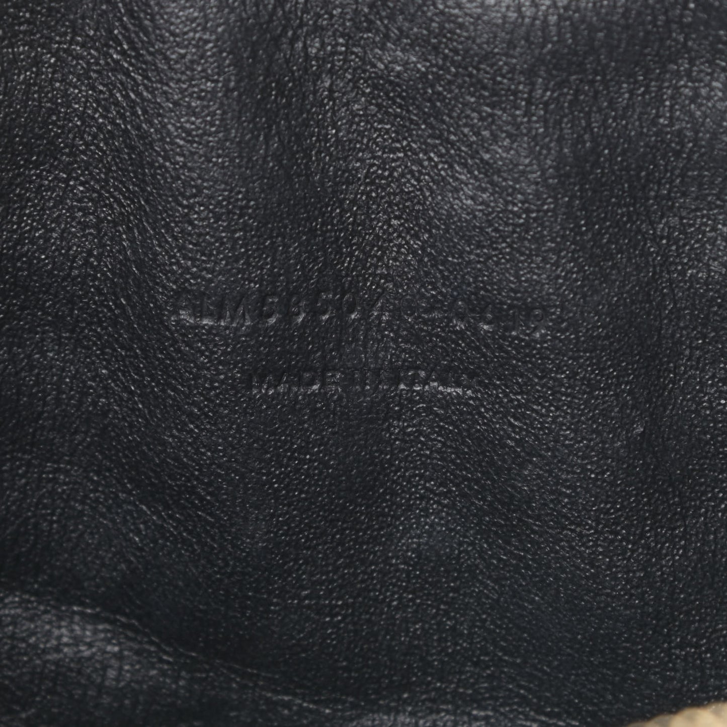 Grain De Poudre Matelasse Monogram Mini Lou Camera Bag Black