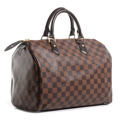 Louis Vuitton Damier Ebene Speedy 30 3 of 7