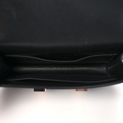 Hermes Lizard Constance Slim Wallet Black 6 of 8