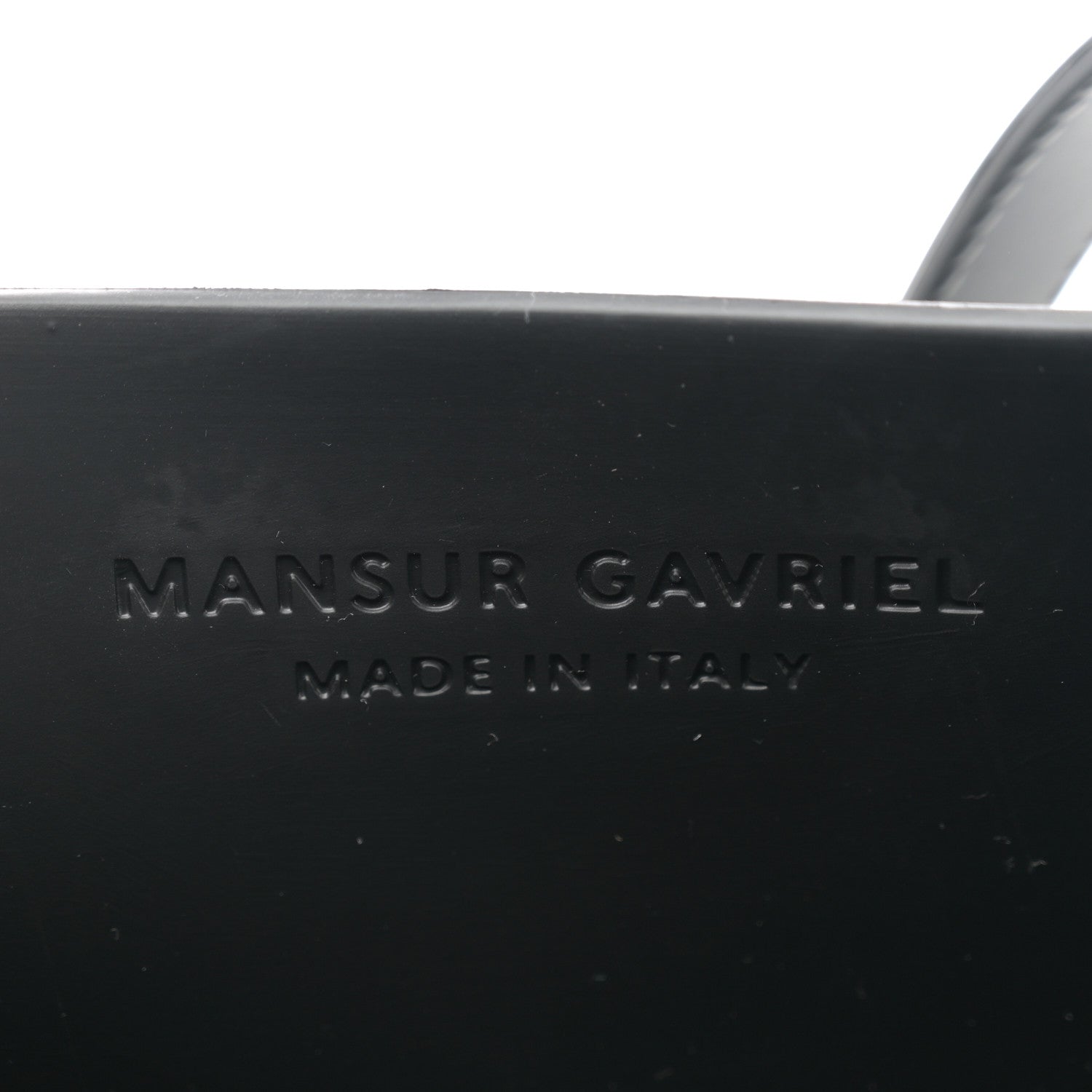 Mansur Gavriel Rubber Eva Tote Black 6 of 11