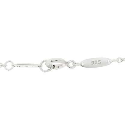 Tiffany Sterling Silver Elsa Peretti Infinity Cross Pendant Necklace 6 of 7