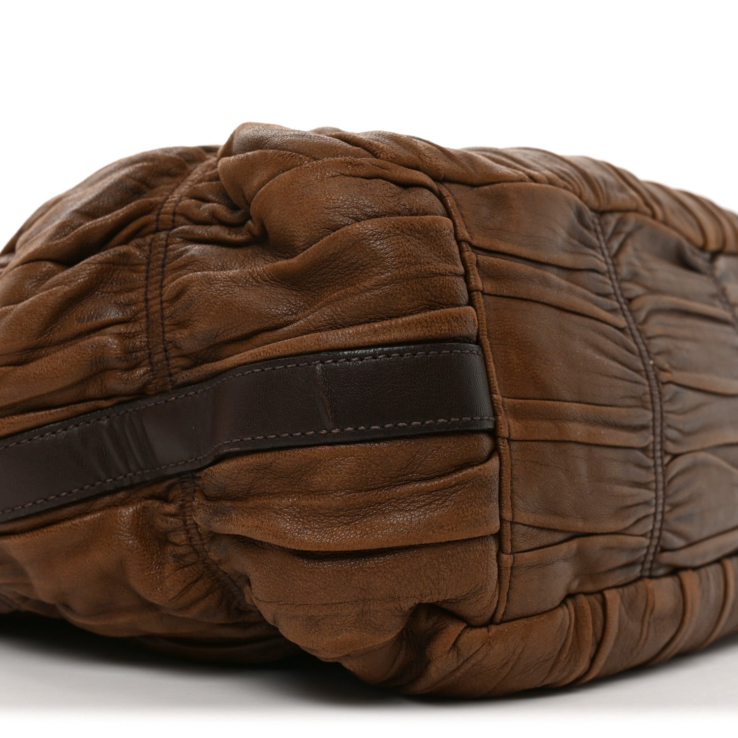 Prada Nappa Gaufre Antik Hobo Noce 8 of 10