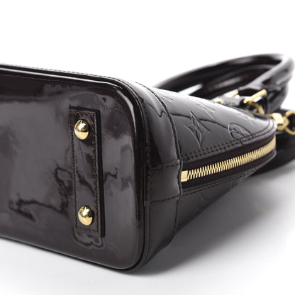 Louis Vuitton Vernis Alma BB Amarante 7 of 10