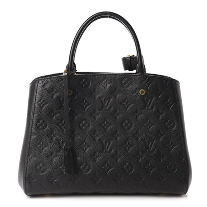 Louis Vuitton Empreinte Montaigne MM Black 1 of 10