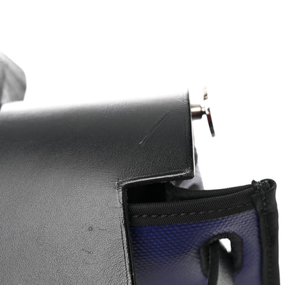 Hermes Toile H Berline Vache Hunter Herbag Zip PM 31 Bleu Encre Black 13 of 17