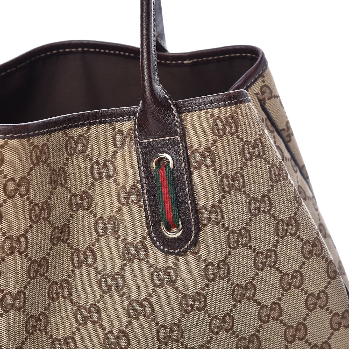 Monogram Medium Princy Tote Dark Brown