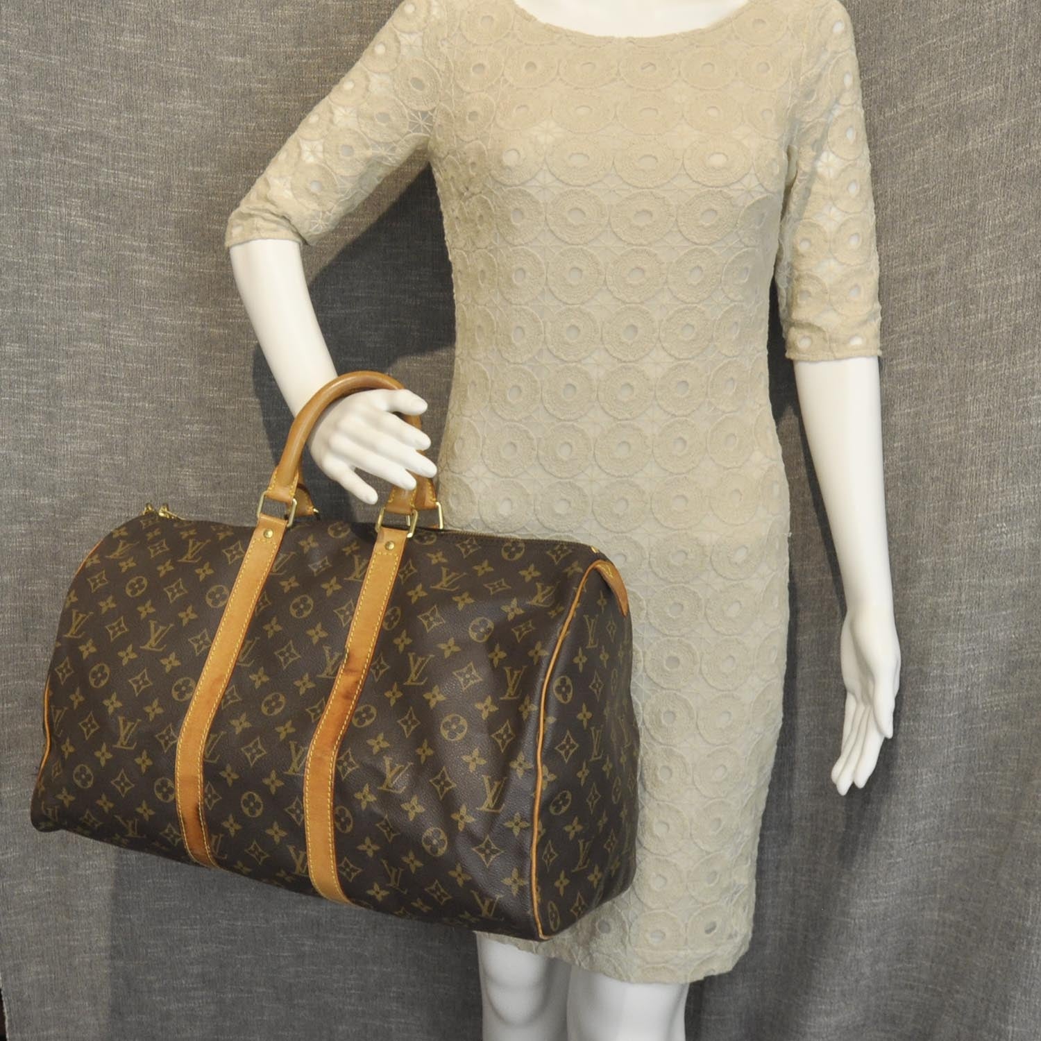 Louis Vuitton Monogram Keepall 45 2 of 8