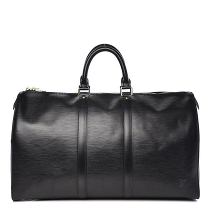 Louis Vuitton Epi Keepall 45 Black 1 of 11