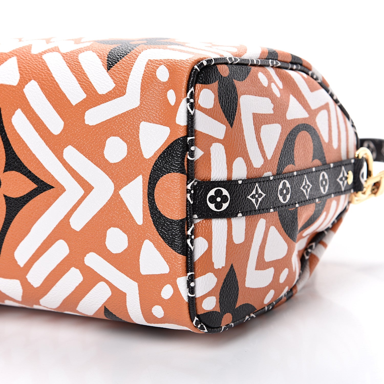 Louis Vuitton Monogram Giant Crafty Speedy Bandouliere 25 Creme Caramel 8 of 8