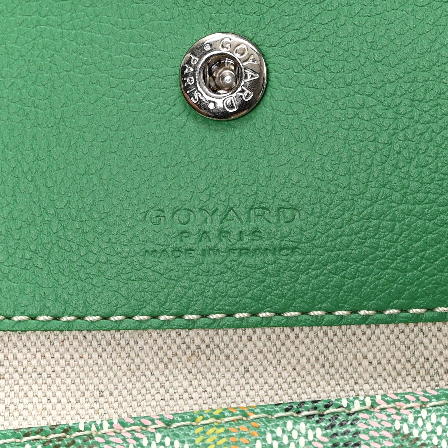 Goyard Goyardine Boheme Hobo Meadow Green 7 of 11