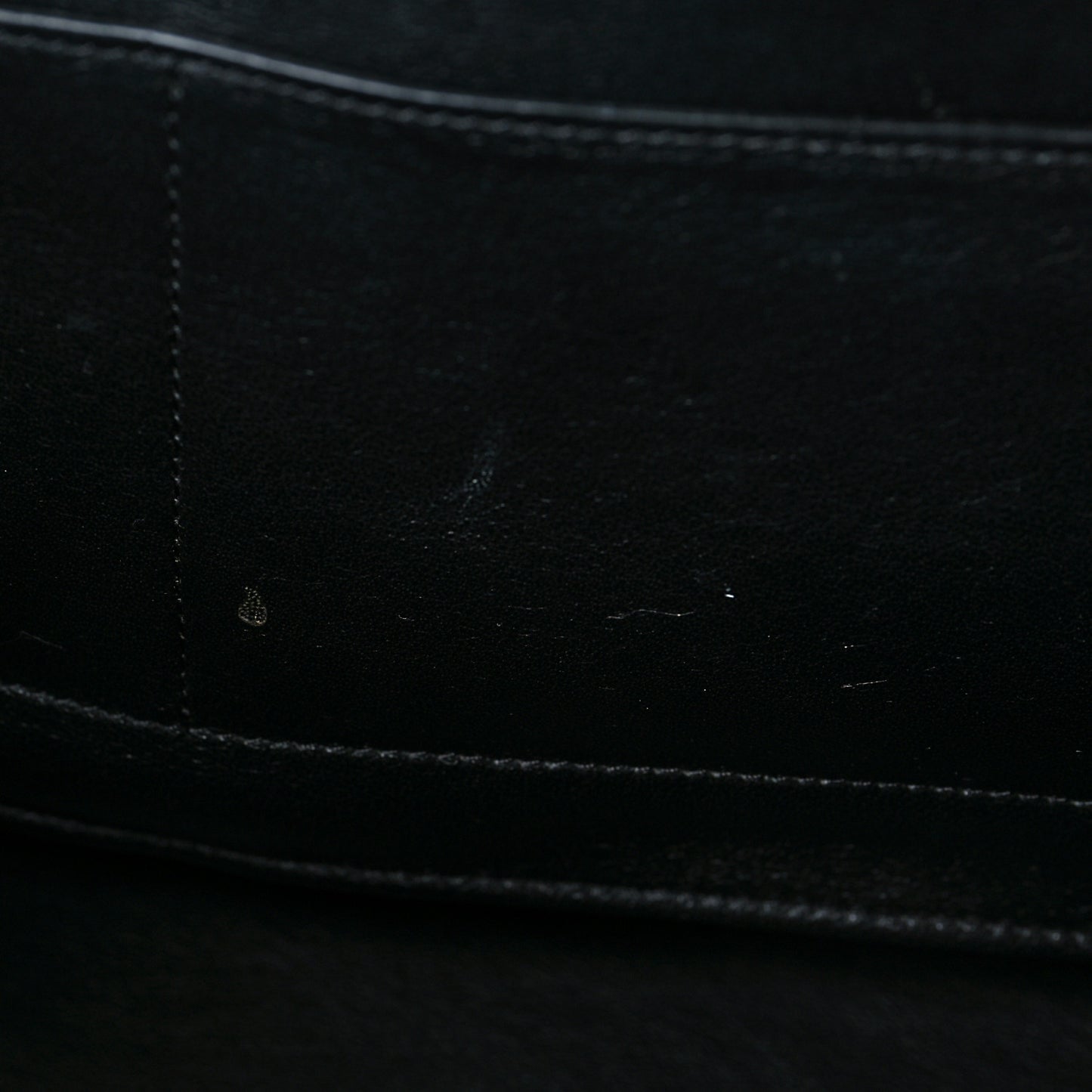 Smooth Calfskin Fabric Medium Tri-Color Trapeze Black Blue Tan