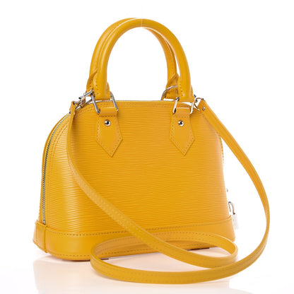 Louis Vuitton Epi Alma BB Citron 4 of 13