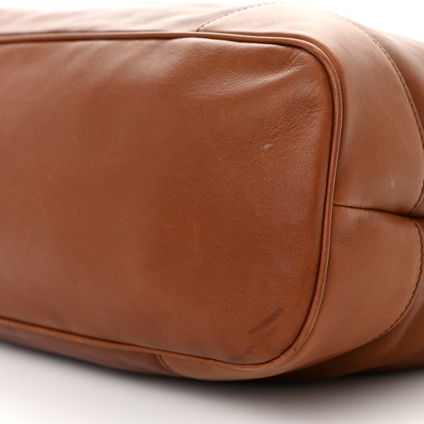 Calfskin Eva Hobo Brown